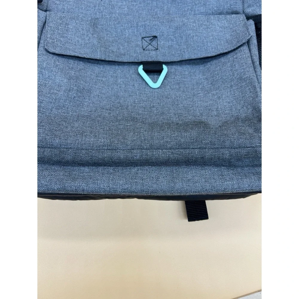 Fortnite Backpack Gray Teal Llama Gaming School Travel Book Bag Kids